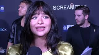 Malina Weissman Carpet Interview for Ick | Screamfest 2024