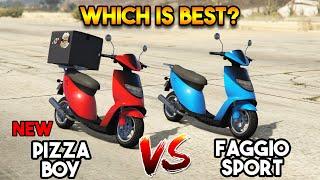 GTA 5 ONLINE : PIZZA BOY FAGGIO VS FAGGIO SPORT (WHICH IS BEST?)