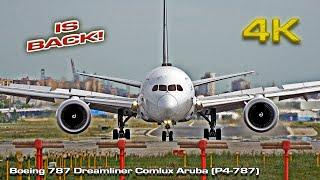 Boeing 787-8 Comlux Aruba (P4-787) is back!