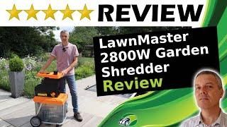 LawnMaster Quiet Garden Shredder 2800W Review