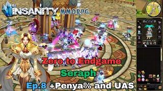 Insanity FlyFF - Zero to End Game Ep.8 - Penya++ and UAS