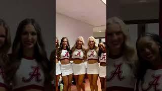 ▶️ Alabama Cheerleaders Hello ️ Alabama Crimson Tide SEC College Basketball