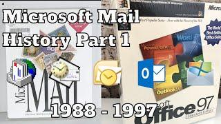 Microsoft Mail History Part 1 (1988-1997)