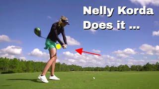 Golf Swing NOT A FLAT PLANE!  Nelly Korda's swing