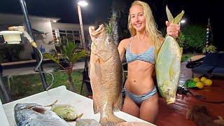 Spearfishing BIG Snapper off Wrecks in Miami Florida