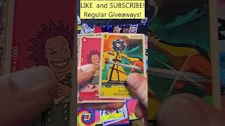 Ripping a Pack of One Piece! #onepiece #shorts #short #onepiecetcg