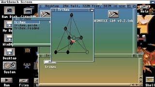 AMIGA TRIHEX TRI HEX By Ventzislav Tzvetkov DR HIRUDOV HIRUDO ITS Logical board game