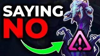 The Skill of Saying No in League of Legends