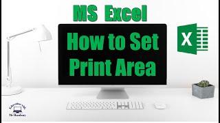 How to SET the PRINT AREA | Quick and Easy