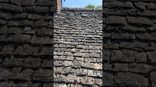 500 year old roof. Traditional stone uk roof  #roofing #oldbuildings #stoneroof #victorian #history