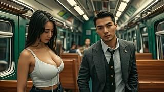 Movie: Girl bullied on train, but a kung fu master is across, uses hot water to teach the bully!