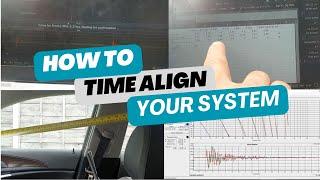 How to Time Align your system (Tape measure, Helix auto TA, Impulse response)