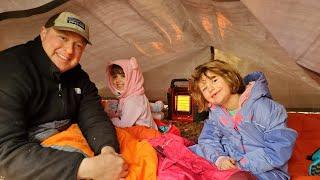 Cold Weather Camping Tips - Taking Beginners Camping with Kids