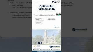 Options for Partners in NZ || Immigration Advisers New Zealand Ltd