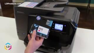 How to Replace Ink Cartridges in the OfficeJet Pro® 8710, 8715, 8720 and 8740