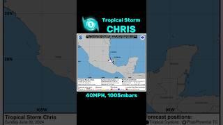 Tropical Storm Chris forms in the Atlantic || NATL Update