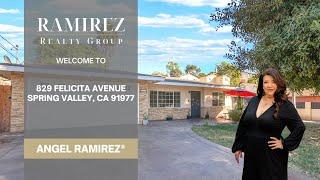 829 Felicita Avenue | Angel Ramirez | San Diego Real Estate