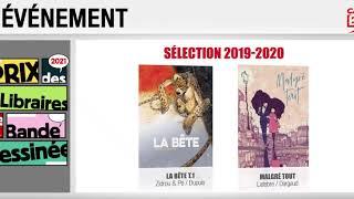 Prix des Libraires Canal BD : nominés 2021