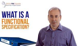 What is a Functional Specification? Project Management in Under 5