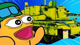 Tank Commander Builds ACTUAL GOOD TANKS in Cursed Tank Simulator?!