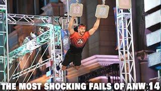 The Most Shocking Fails of American Ninja Warrior 14