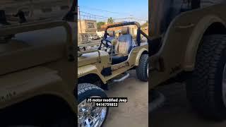 JS motor modified Jeep #modified #jeep #mandi #dabwali #shortvideo #ss #js #9416759853