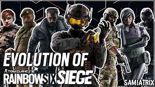 Evolution of Rainbow Six Siege - All Operator Videos So Far (till Year 7)