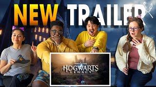 Hogwarts Legacy HUGE Cinematic Trailer REACTION | ft @BenjaminSnow @WizardPhD @PinkRavenclaw