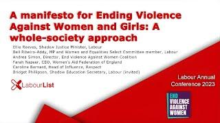 A Manifesto for Ending Violence Against Women and Girls | Part 3