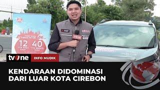 Situasi Terkini Arus Lalu Lintas di Cirebon | Info Mudik tvOne