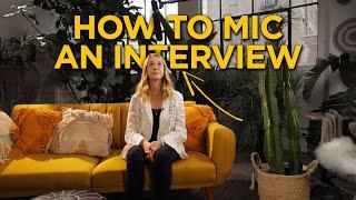 How to Record an Interview | Getting Great Audio on a Budget