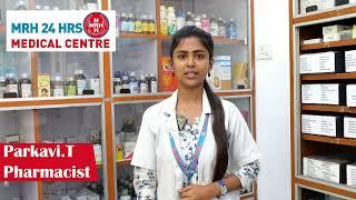 M.R.H 24 Hours Medical Centre | 24 HRS Medical Shops in Villivakkam Chennai | T. Parkavi Pharmacist