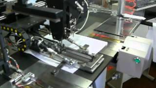 MAICA - UAM04 - Sleeve Guard Folding and Stitching Machine .MOV