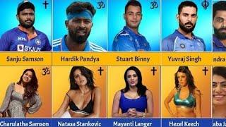 Indian cricketers and their Beautiful wife and Religion 