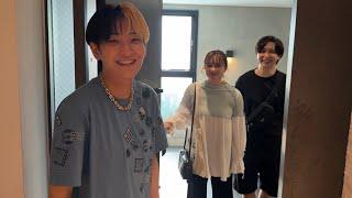【祝】結婚したエミリンが夫婦で家に来てくれました
