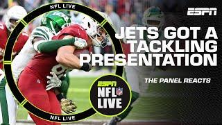 A presentation to embarrass players?  NFL Live reacts to the Jets’ tackling presentation