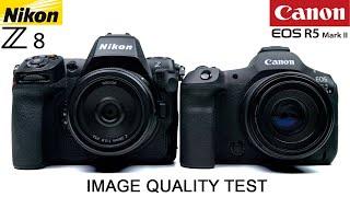 Nikon Z8 Vs Canon R5II | THE BEST 45 MP Camera