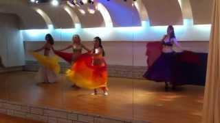Lesson of oriental dance ( урок восточного танца )