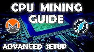 Advanced CPU Mining Guide - Intel or AMD CPU Mining with Awesome Miner & Mining Pool Hub