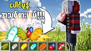 Minecraft but SUPER ပေါင်မုန့် တွေရှိပါတယ်!!!