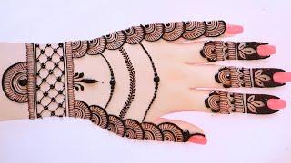 Stylish Easy Mehandi design Front hand Mehndi design|Simple Mehandi ka design|Mehndi designs|Mehandi