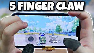 Best 5 Finger Claw PUBG MOBILE | 5 Finger Claw Setup Guide/Sensitivity Code (Tips & Tricks)