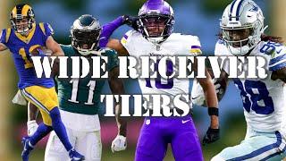 2023 Wide Receiver Tiers | The Football Lounge