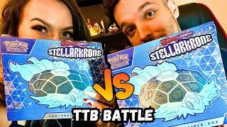 Pokemon STELLARKRONE Top Trainer Box BATTLE mit PIA  Pokemon Karten Booster Opening