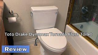 Toto Drake Dynamax Tornado Flush Toilet Review