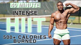 TOTAL BODY HIIT WORKOUT (BURN 500+ CALORIES) | ASHTON HALL OFFICIAL