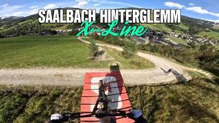 Ride the X-Line in Saalbach Hinterglemm / Roadgap