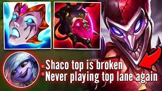 The enemy top picked Tristana... so I had to teach her a lesson with Shaco (FullGame)