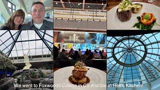 Our Stay at Foxwoods Casino in CT a complete tour and eating at Hell's Kitchen!