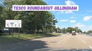 Tesco Roundabout Gillingham - Bowaters Roundabout Driving Test